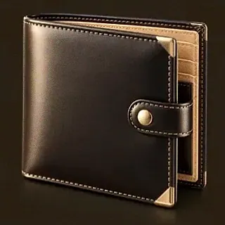 Leather bifold wallet — Royal Reels